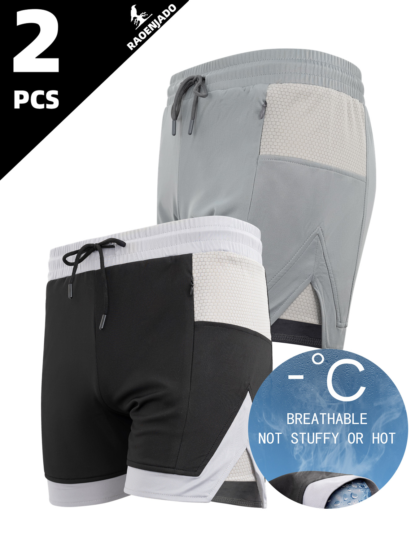 Swim Trunk Quick Dry - 남성용 운동 반바지 속건 여름 러닝