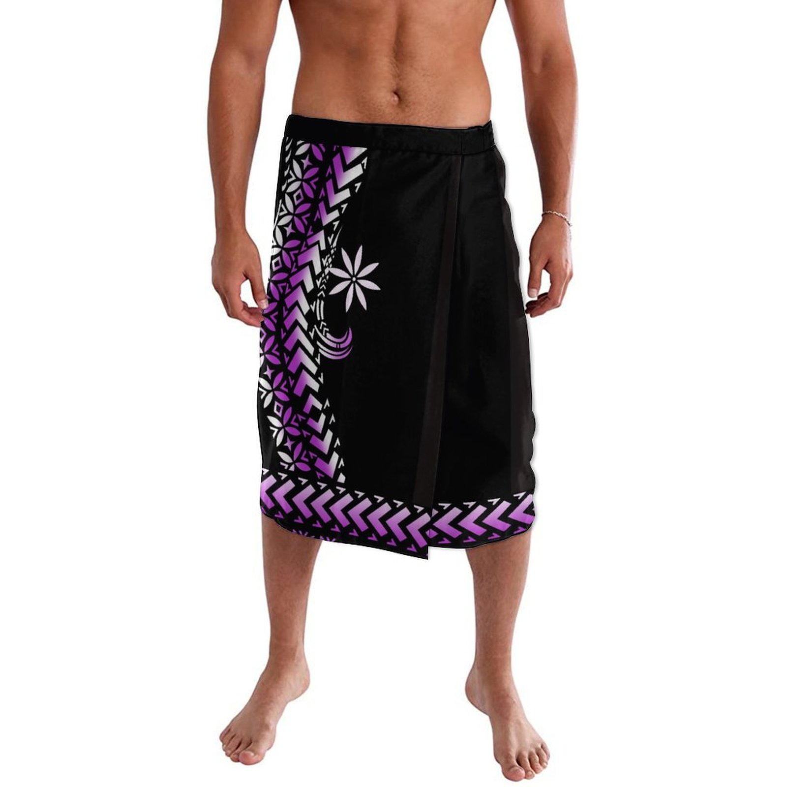 Sarong Men Wrap - 하이 퀄리티 폴리네시안 디자인 프린트 캐주얼