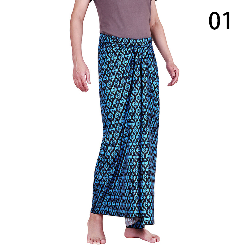 Sarong Men Wrap - 유니섹스 전통 동남아시아 스타일 의상 여름