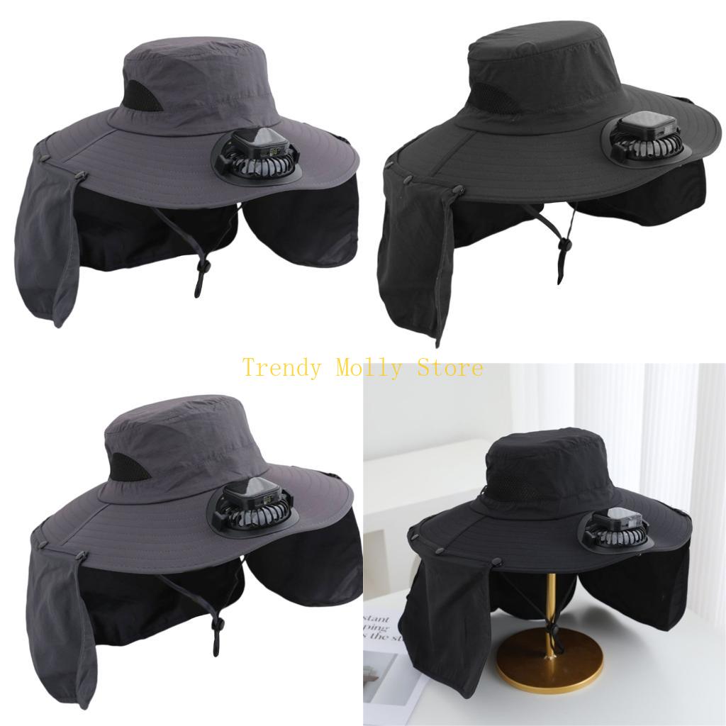 Packable Hat Nylon - 배터리 디스플레이가 있는 N5KB 자동 냉각