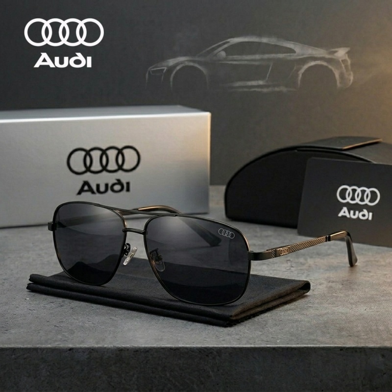 Sunglasses Aviator Polarized - 럭셔리 아우디 선글라스 편광 사각형 에비에이터