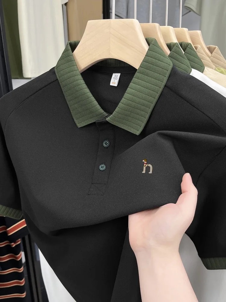 Polo Shirt Pique - 럭셔리 브랜드 남성 반팔 폴로 셔츠