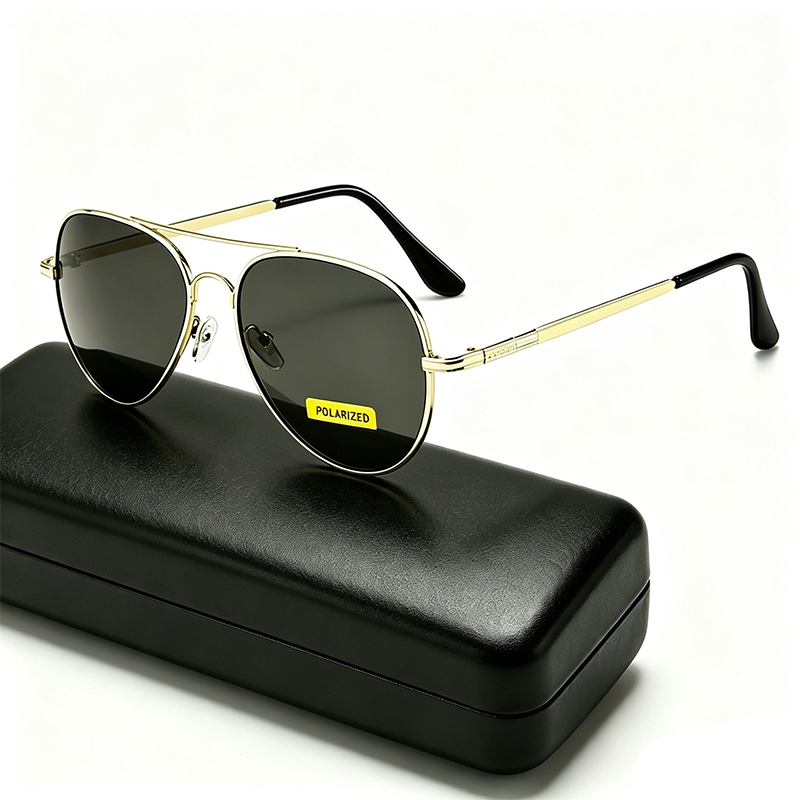 Sunglasses Aviator Polarized - 클래식 파일럿 편광 선글라스 남성 여성