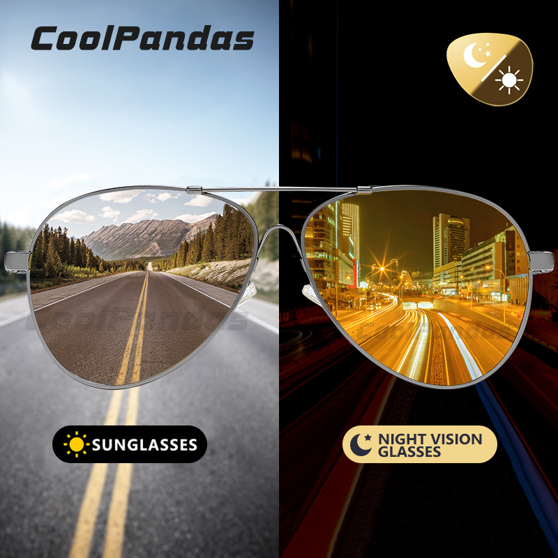 Sunglasses Aviator Polarized - CoolPandas 항공 선글라스 남자 편광 된