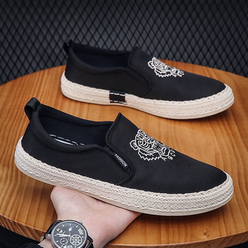 남성용 블랙 통기성 신발 럭셔리 로퍼 Espadrill - Espadrille Slip On 리뷰 및 가격