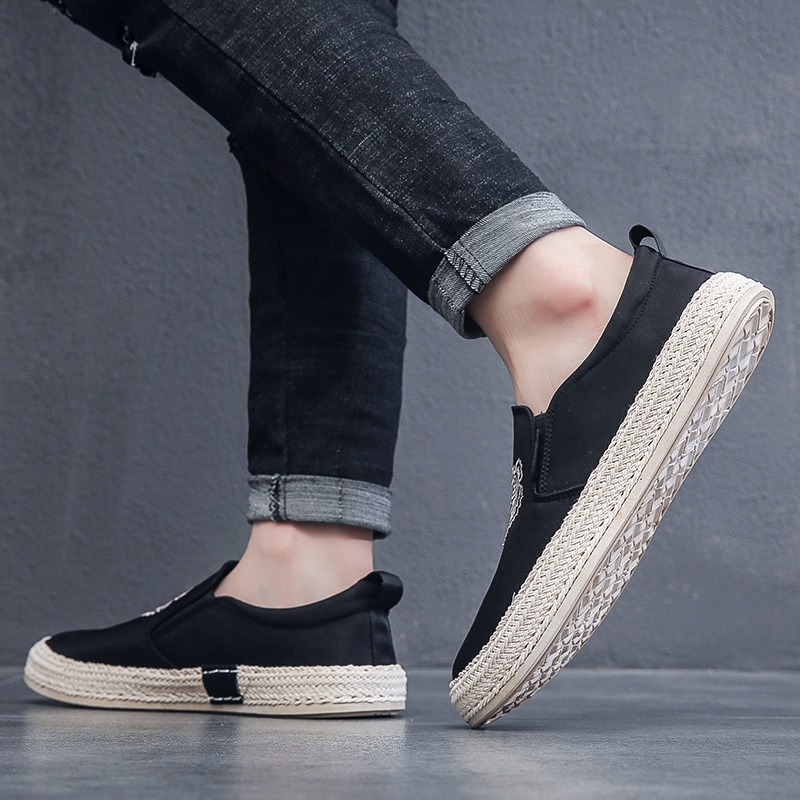 남성용 블랙 통기성 신발 럭셔리 로퍼 Espadrill - Espadrille Slip On 리뷰 및 가격