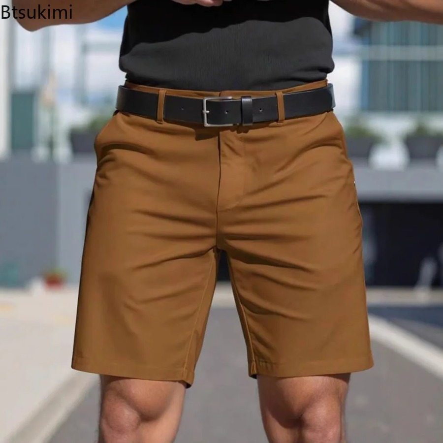 여름 신상 남성 솔리드 슬림 치노 반바지 비즈니스 골프 - Shorts Chino Slim 리뷰 및 가격