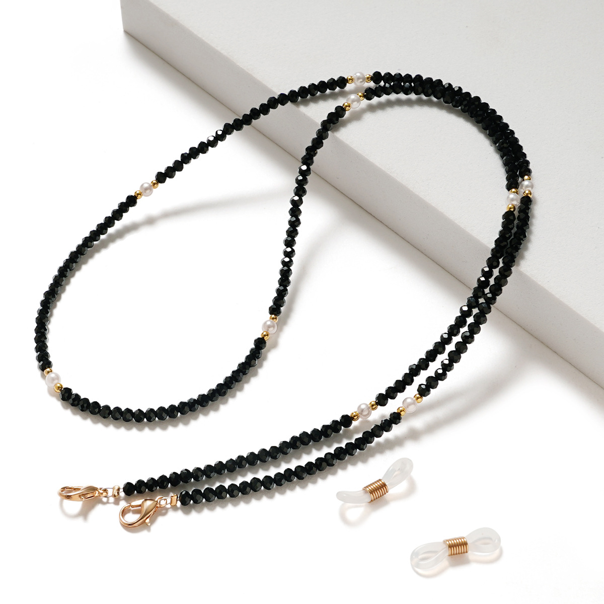진주 크리스탈 안경 체인 여성 유행 선글라스 독서 안경 - Sunglass Retainer Cord 리뷰 및 가격