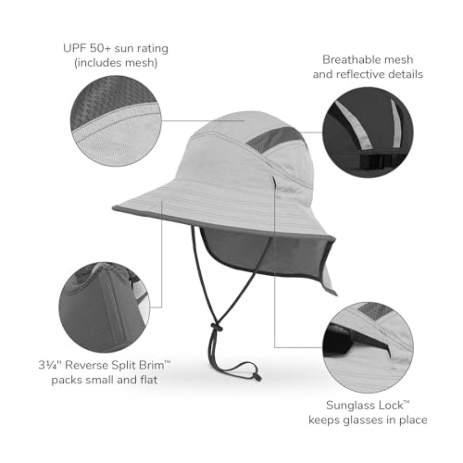울트라 어드벤처 햇 - UPF 50+ 남녀공용 넥 케이 - Packable Hat Nylon 리뷰 및 가격
