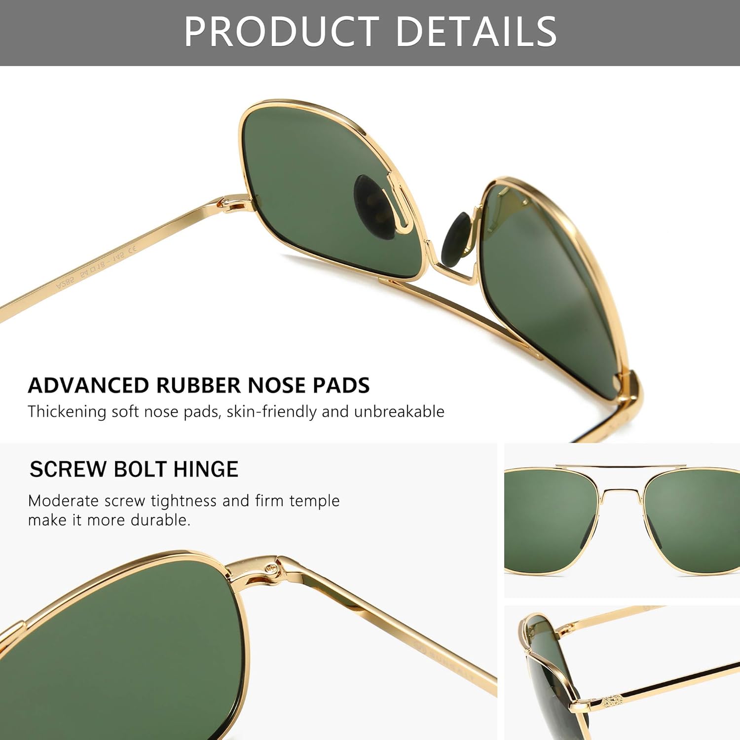 남성용 밀리터리 스타일 편광 항공 선글라스 (베이어닛  - Sunglasses Aviator Polarized 리뷰 및 가격