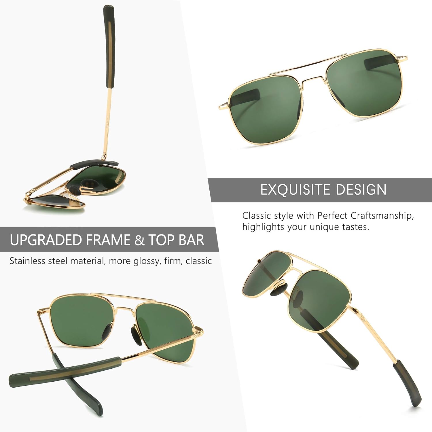 남성용 밀리터리 스타일 편광 항공 선글라스 (베이어닛  - Sunglasses Aviator Polarized 리뷰 및 가격