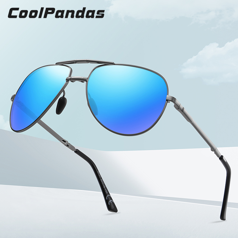 CoolPandas 남성용 패션 접이식 선글라스 항공  - Sunglasses Aviator Polarized 리뷰 및 가격