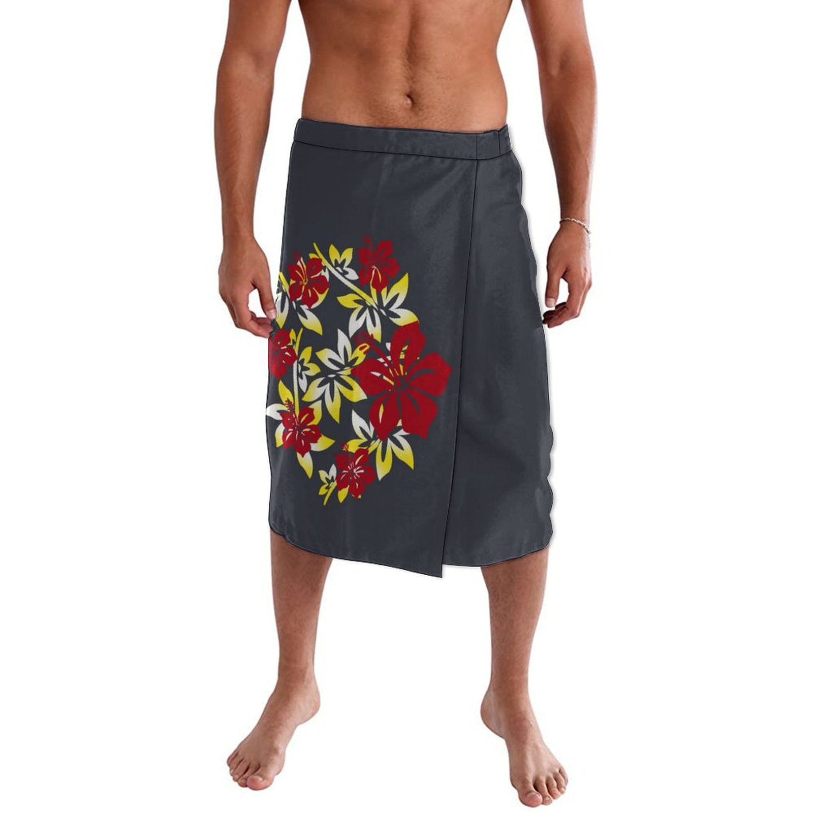 핫한 하와이안 에스닉 스타일 남성 랩 드레스 폴리네시안 - Sarong Men Wrap 리뷰 및 가격