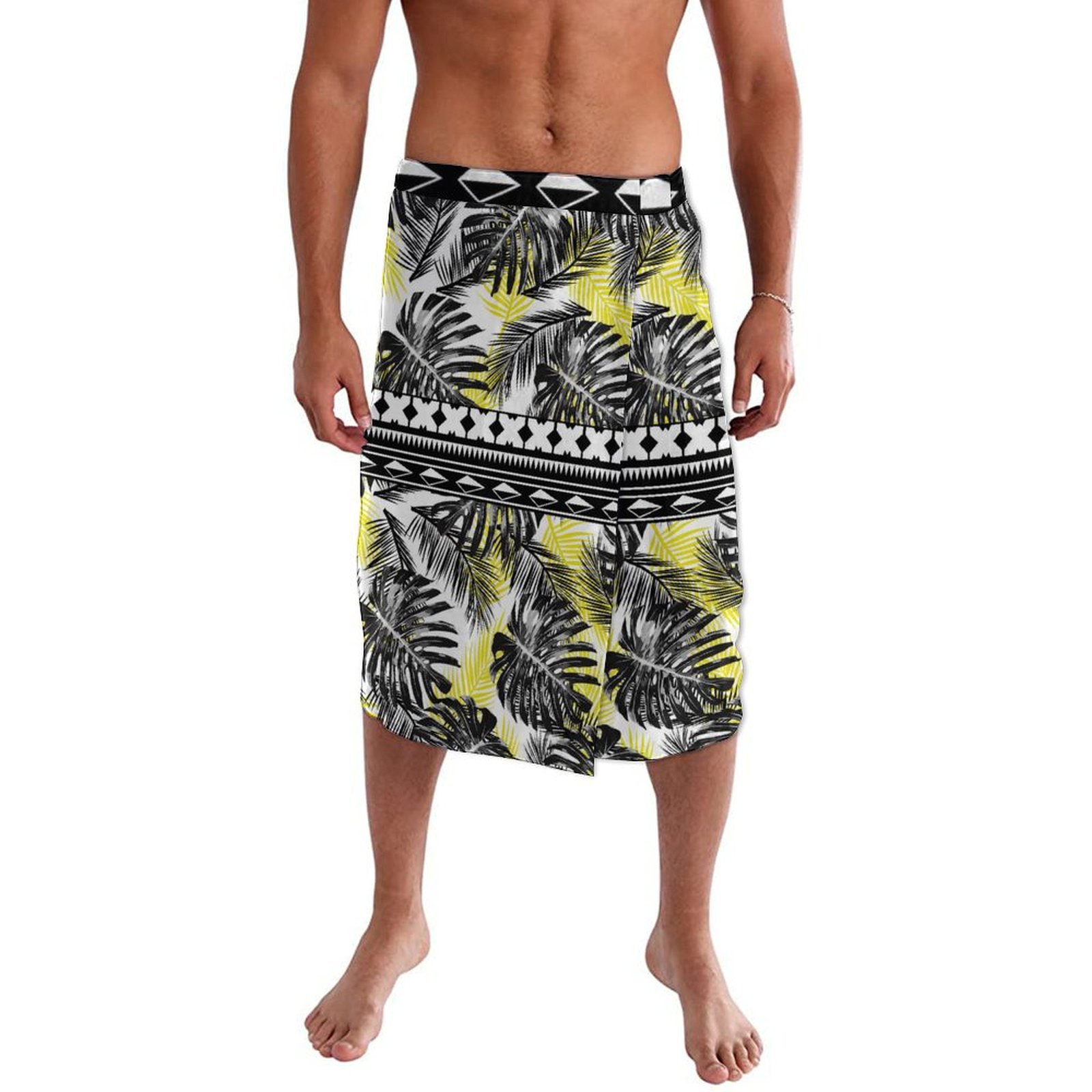 핫한 하와이안 에스닉 스타일 남성 랩 드레스 폴리네시안 - Sarong Men Wrap 리뷰 및 가격