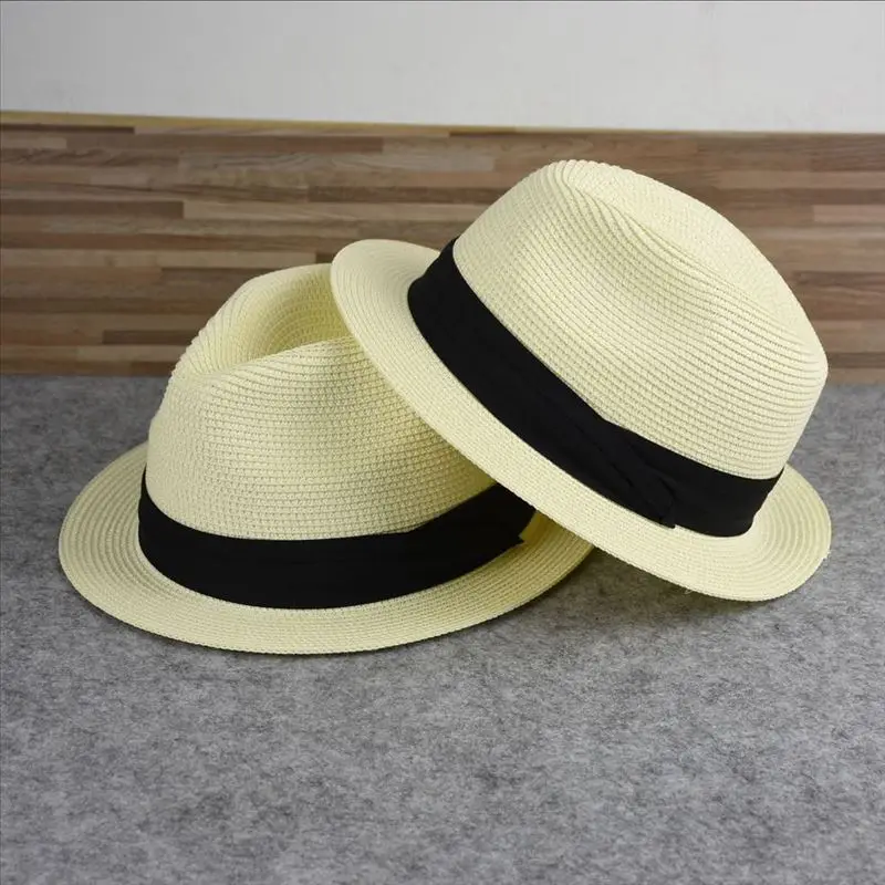 새로운 빅 사이즈 좁은 챙 4cm 태양 모자 여름 캐주 - Bucket Hat Straw 리뷰 및 가격