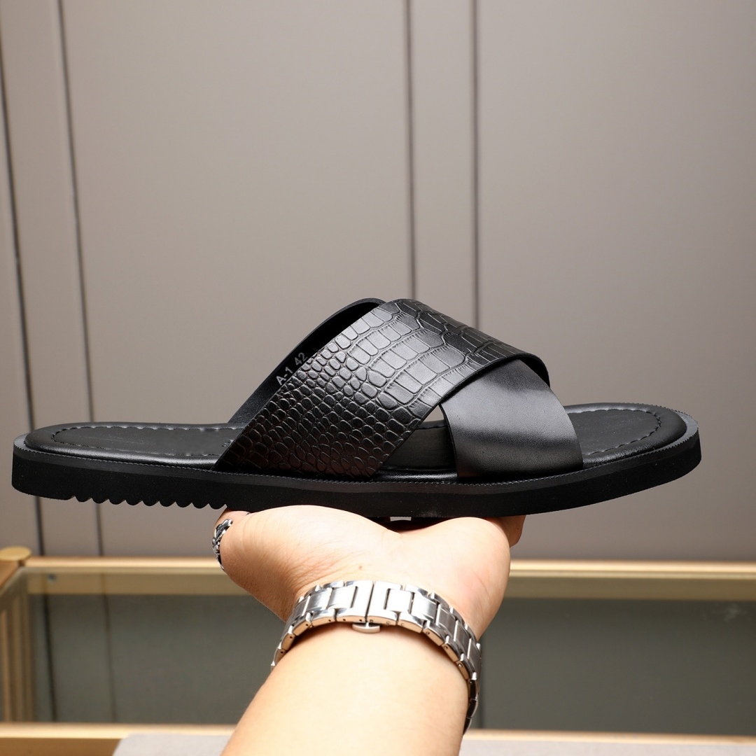 명품 브랜드 남성 수제 패션 샌들 휴가 선물 하우스 슬 - Flip Flop Leather Men 리뷰 및 가격