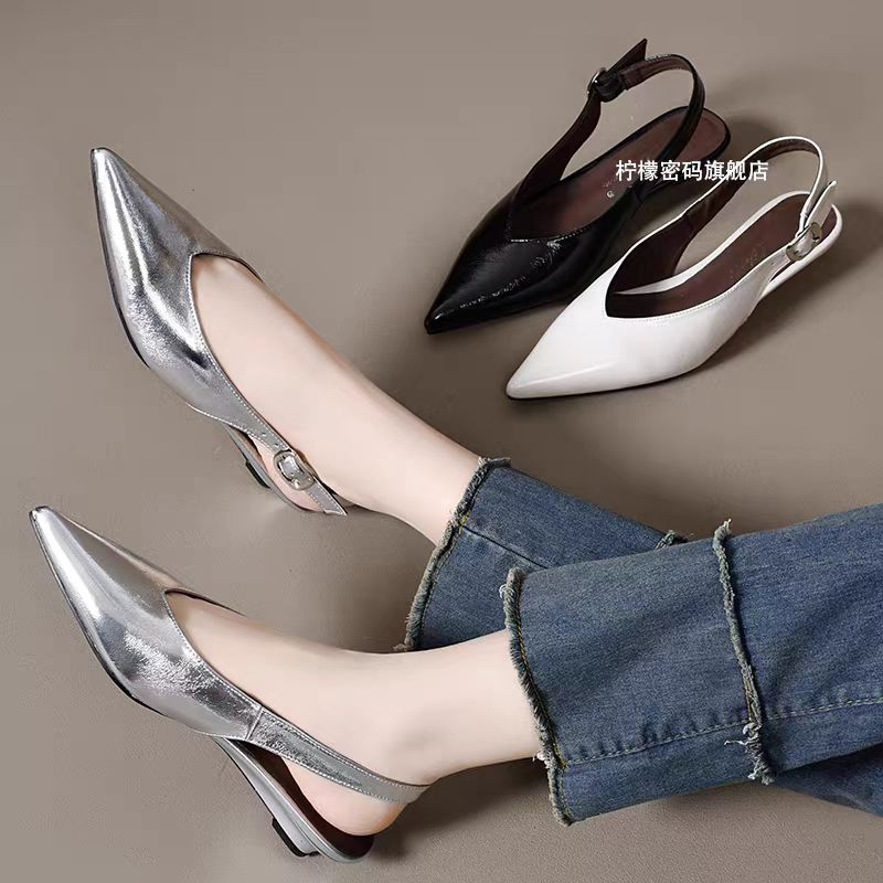 여성 샌들 여름 2026 신상 스타일리쉬 포인티드 웨지 - Casual Sandal Leather 리뷰 및 가격