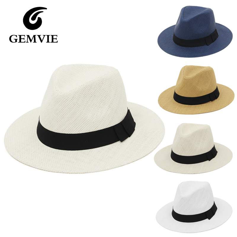 여름 밀짚 파나마 모자 여성 남성용 넓은 챙 야외 자외 - Bucket Hat Straw 리뷰 및 가격