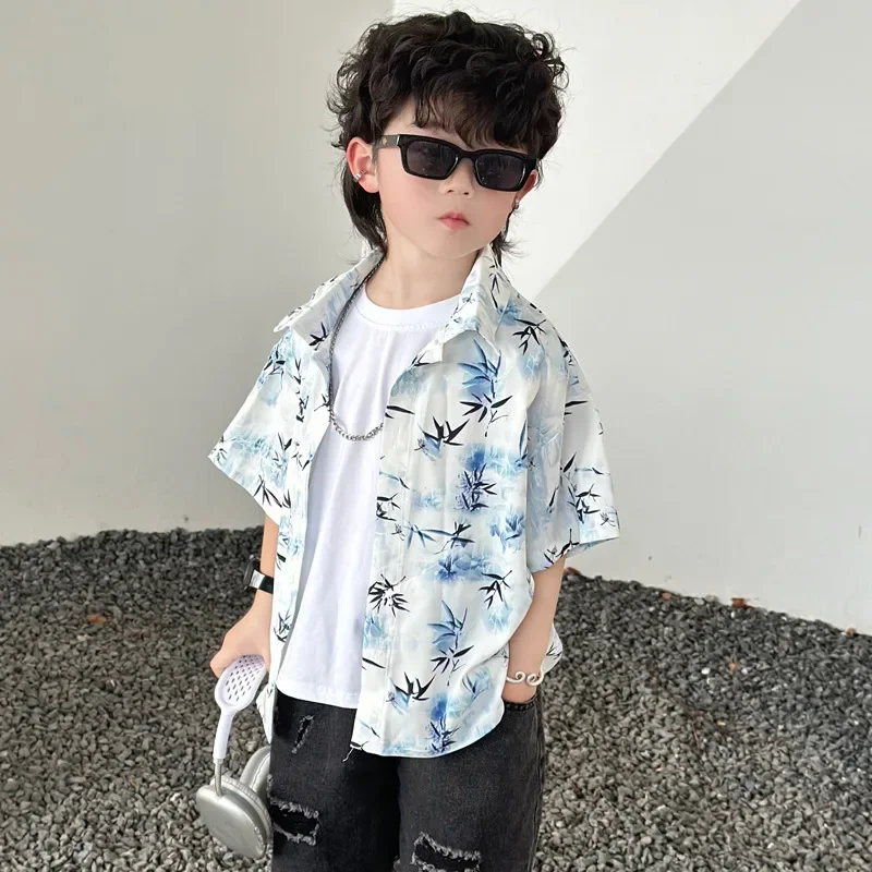 리조트 커플 룩 부모와 자녀 여름 옷 가족 일치하는 휴 - Resort Shirt Floral 리뷰 및 가격