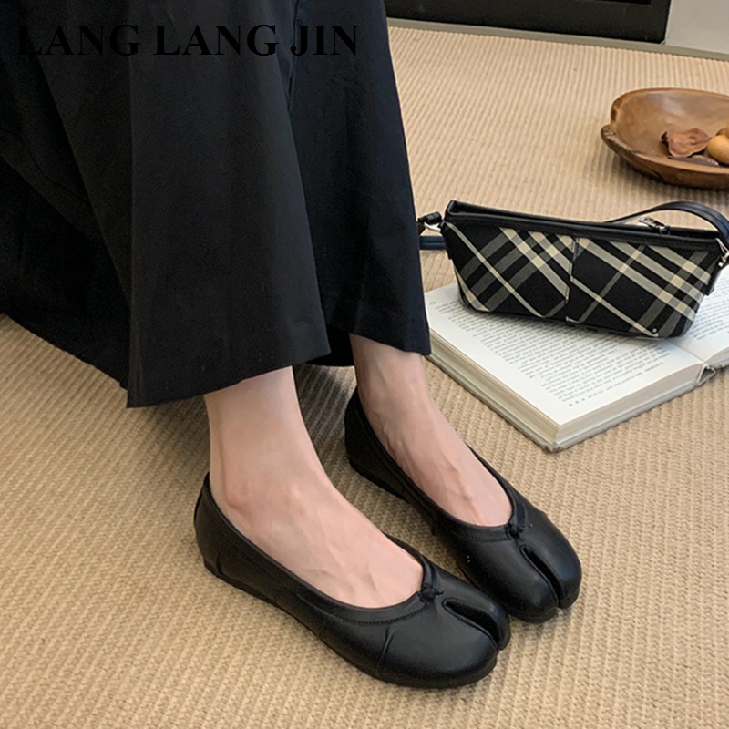 스프링 스플릿 토 여성 발레 플랫 패션 타비 슈즈 캐주 - Espadrille Slip On 리뷰 및 가격