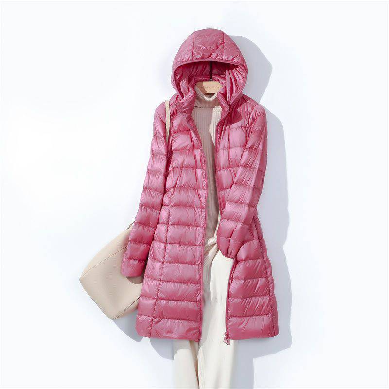 여성용 롱 퍼퍼 재킷, 경량 포장 모자, 탈착식 여성용 - Packable Hat Nylon 리뷰 및 가격