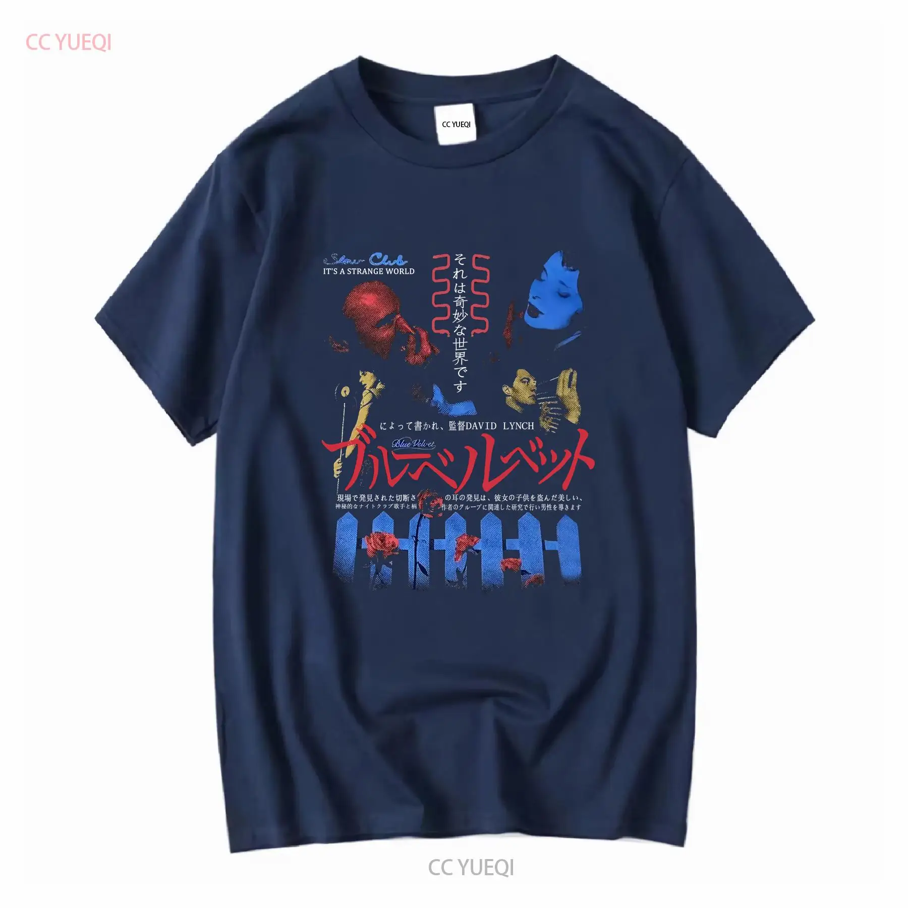 Blue Velvet Rucking Fotten Dav - Tee Graphic Print 리뷰 및 가격