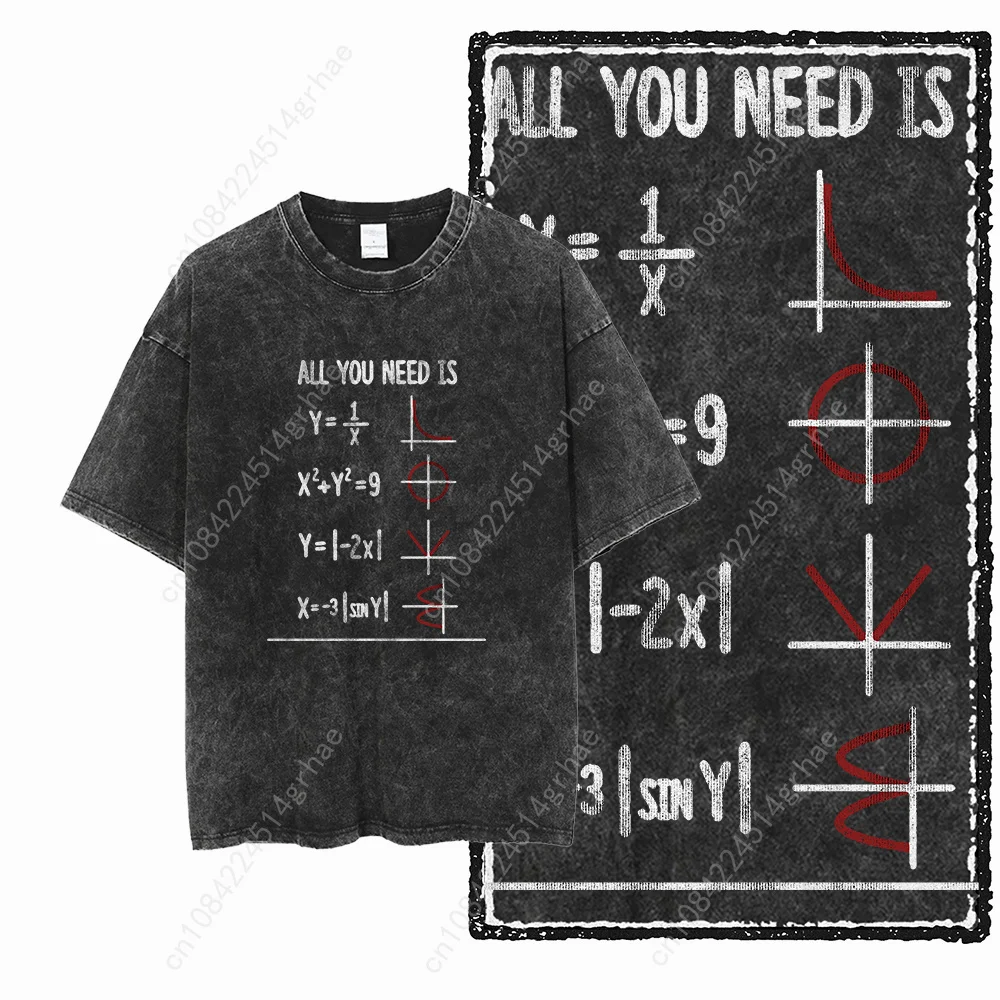 SC MATH THEME PAI 프린트 코튼 산성 워싱 - Tee Graphic Print 리뷰 및 가격