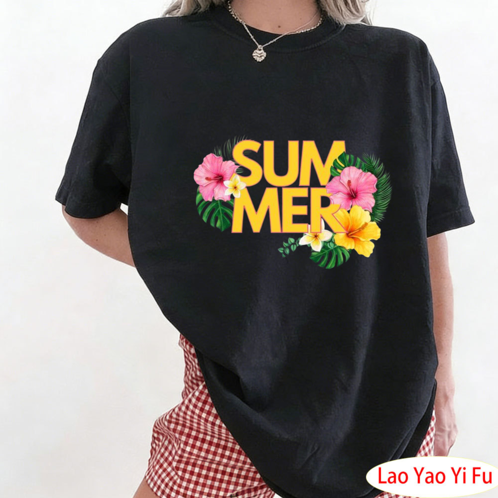 여름 열대 꽃무늬 티셔츠 화려한 꽃 프린트 티셔츠 여성 - Resort Shirt Floral 리뷰 및 가격