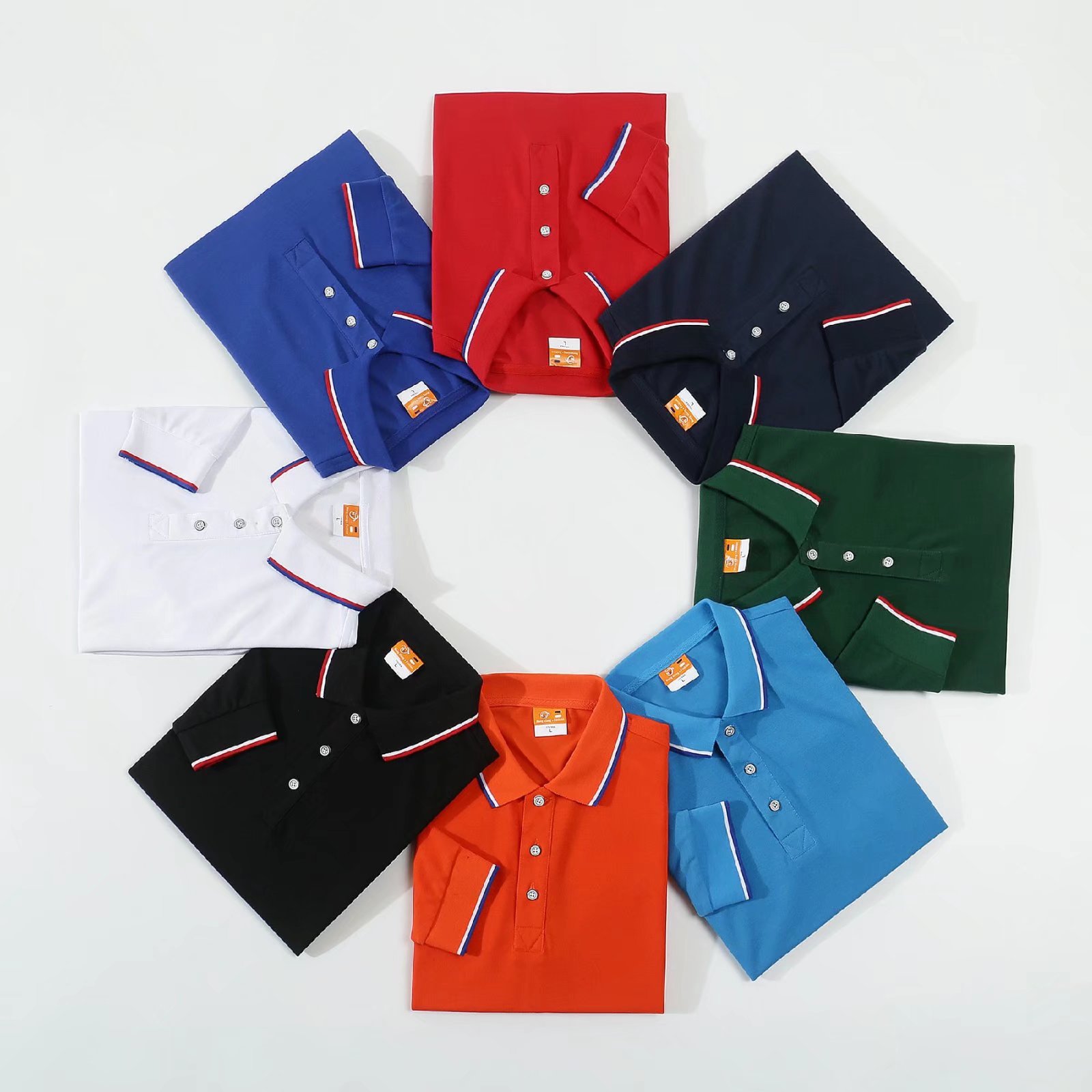 하이 엔드 티셔츠 작업복 맞춤형 긴팔 폴로 셔츠 인쇄  - Polo Shirt Pique 리뷰 및 가격