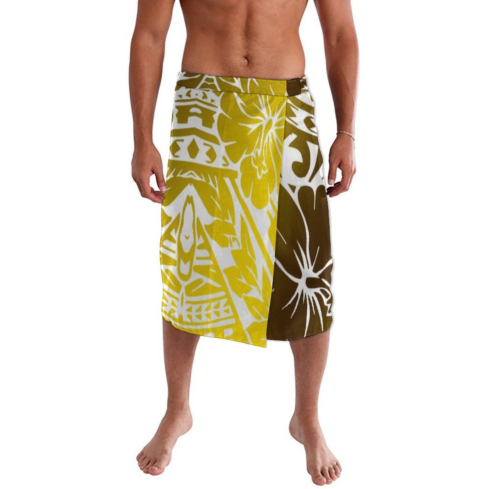 새롭게 디자인된 폴리네시안 비치 랩 드레스, 하와이 섬 - Sarong Men Wrap 리뷰 및 가격