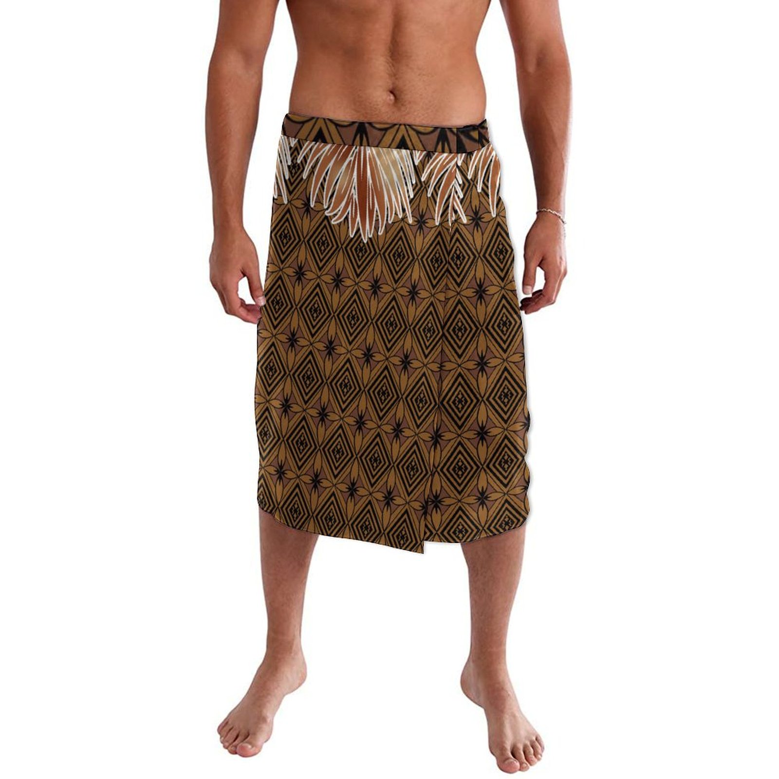 여름 전통 부족 폴리네시안 캐주얼 앞치마, 하와이안 아 - Sarong Men Wrap 리뷰 및 가격