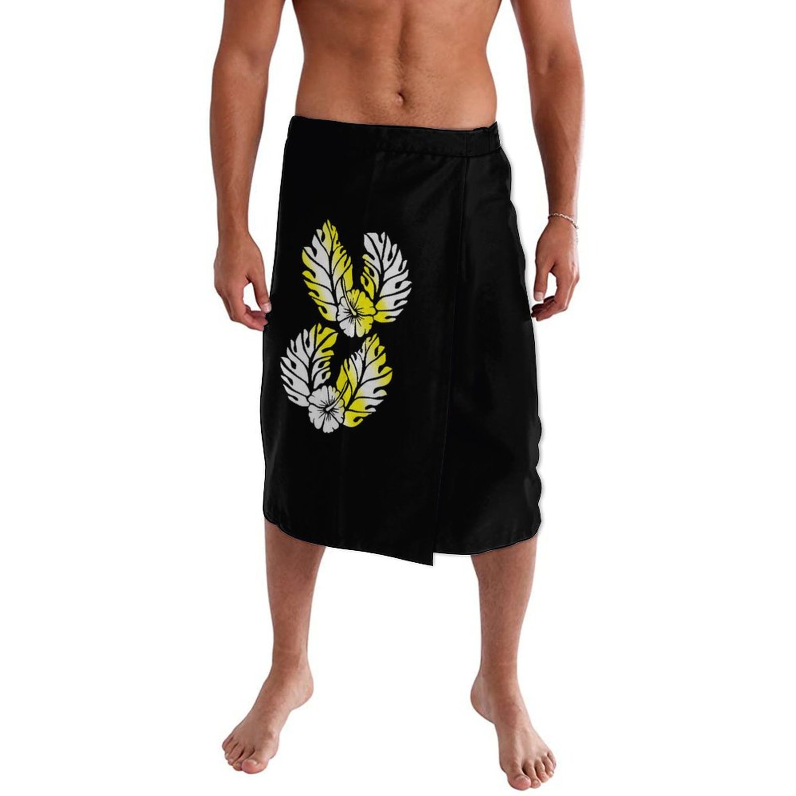 여름 전통 부족 폴리네시안 캐주얼 앞치마, 하와이안 아 - Sarong Men Wrap 리뷰 및 가격