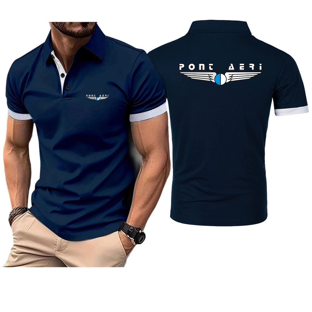 디스코 로고 폰트 아에리 CH 남성 베이직 폴로 셔츠  - Polo Shirt Pique 리뷰 및 가격