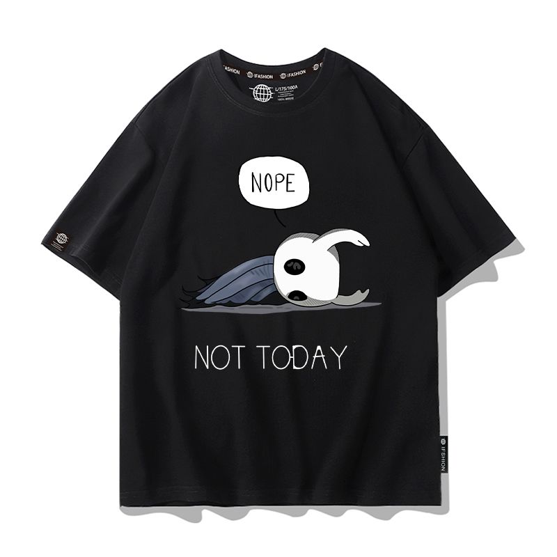 Hollow Knight 여름 반팔 크루넥 티셔츠 애니 - Tee Graphic Print 리뷰 및 가격
