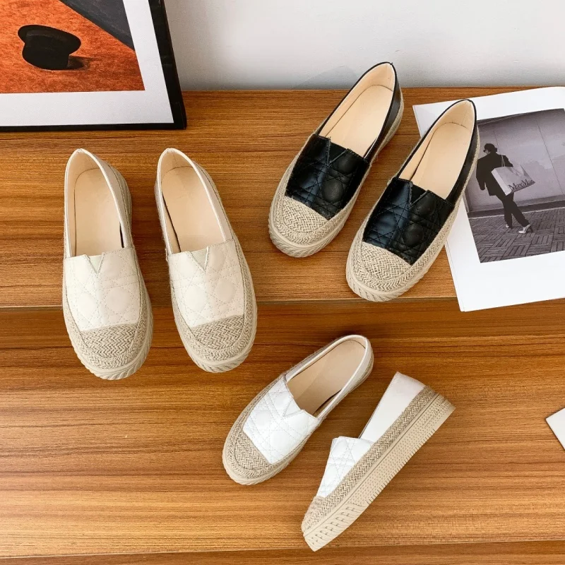 2025 새로운 여성 신발 Espadrilles 흰색  - Espadrille Slip On 리뷰 및 가격