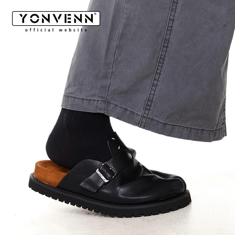 새로운 타비 신발 남녀 가죽 슬리퍼 통기성 스플릿 토  - Flip Flop Leather Men 리뷰 및 가격
