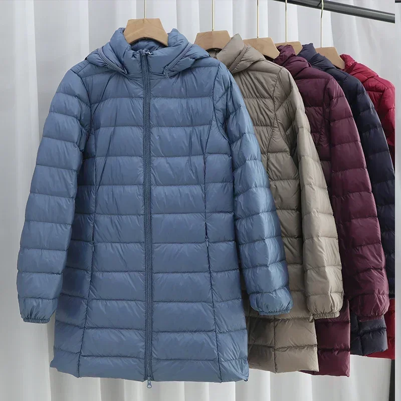 여성용 X-롱 퍼퍼 재킷, 한국 슬림핏, 초경량, 얇은 - Packable Hat Nylon 리뷰 및 가격