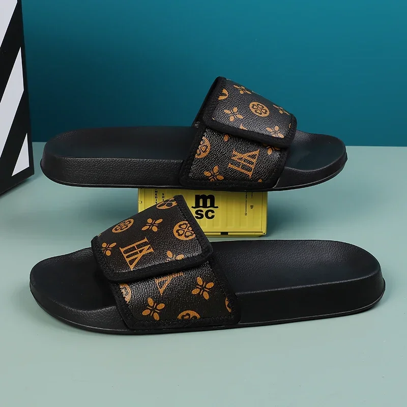 남성용 정품 가죽 샌들 편안한 남성 샌들 하우스 슬리퍼 - Flip Flop Leather Men 리뷰 및 가격