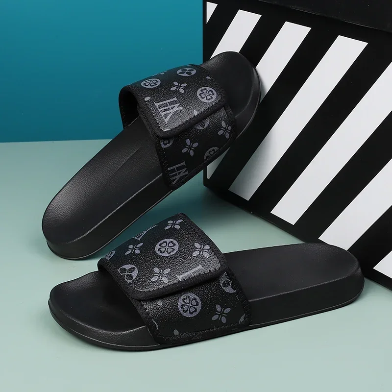 남성용 정품 가죽 샌들 편안한 남성 샌들 하우스 슬리퍼 - Flip Flop Leather Men 리뷰 및 가격