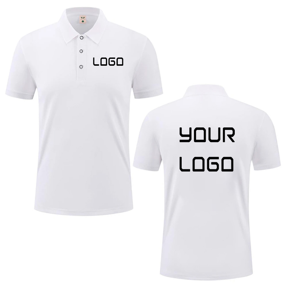 여름용 캐주얼 폴로셔츠, 맞춤형 로고 프린트 텍스트 이 - Polo Shirt Pique 리뷰 및 가격