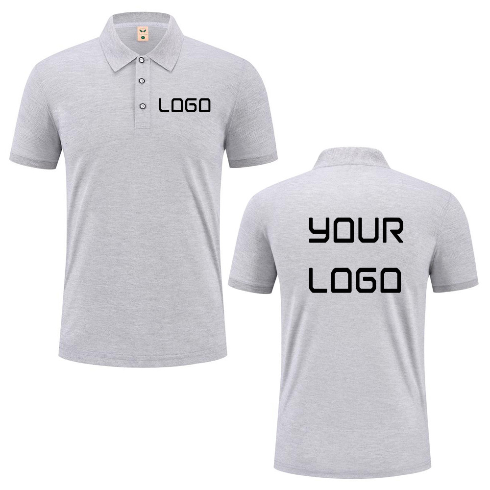 여름용 캐주얼 폴로셔츠, 맞춤형 로고 프린트 텍스트 이 - Polo Shirt Pique 리뷰 및 가격