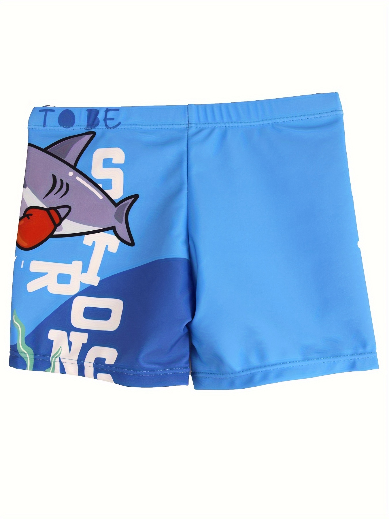 만화 복싱 게 및 상어 패턴 빠른 건조 수영 트렁크,  - Swim Trunk Quick Dry 리뷰 및 가격
